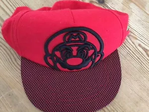 Super Mario Red Child’s Baseball Cap 7 - 10 Years - Picture 1 of 6