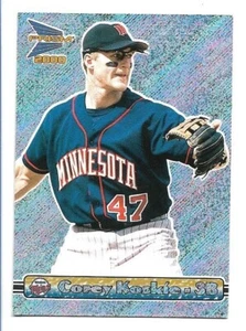 Corey Koskie 2000 Pacific Prism RAPTURE PLATA #84 - 1 DE 916 HECHO -- GEMELOS - Imagen 1 de 2