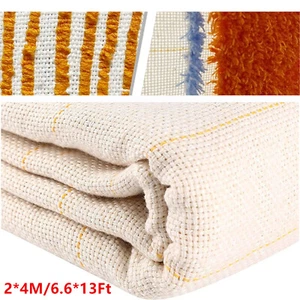 6.6x13 ft Primary Tufting Cloth Backing Fabric for Using Rug Tufting Guns 2x4 m - Picture 1 of 7