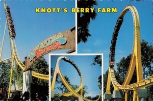 c1970s Buena Park, CA Montezooma's Revenge Roller Coaster Knotts Berry Farm - Picture 1 of 2