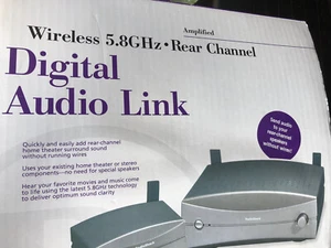 Radio Shack 15-1974 Wireless 5.8Ghz Digital Audio Link Receiver Tested - Picture 1 of 12
