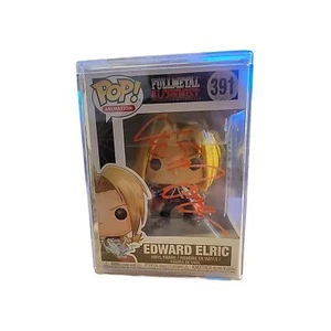 Edward Elric Fullmetal Alchemist Autographed Funko Pop #391 - Picture 1 of 6