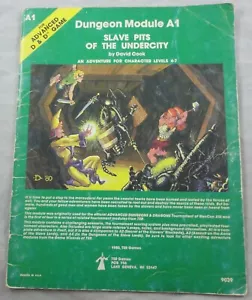 AD&D Advanced Dungeons and Dragons Modul A1 Slave Pits of the Undercity TSR9039 - Bild 1 von 2
