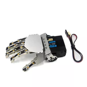 New DIY 5 Fingers Humanoid Manipulator Clamp Right Hand With Servo for Robot - Picture 1 of 3