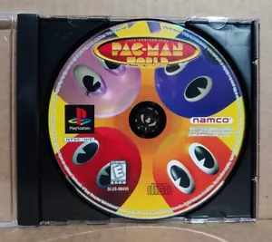 Pac-Man World 20th Anniversary (PS1, 1999) - Solo disco, Repro Art, Testato - Foto 1 di 4