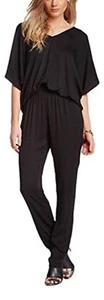 Young Fabulous & Broke Fuentes Women's Jumpsuit Black XS  - Picture 1 of 3