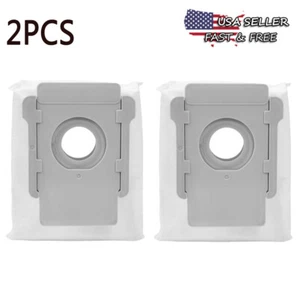 2Pcs Reusable Dust Bags For iRobot Roomba i3 i4 i6 i7 j7 i8 s9 + Plus - Picture 1 of 5