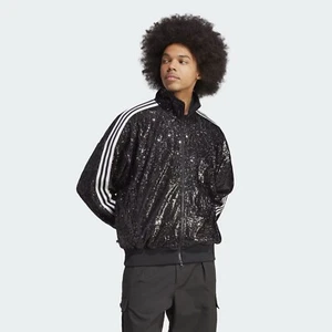 Size XL- Adidas Originals Men’s Sequin Track Jacket, Black. - Picture 1 of 6