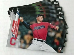 James Karinchak RC Lote de 5 - Topps #380 2020 - Cleveland Guardianes - Imagen 1 de 1