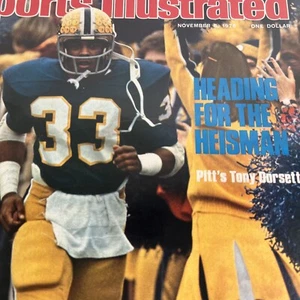 Tony Dorsett November 8, 1976 Sports Illustrated Magazine Pitt's First Cover! - Picture 1 of 7