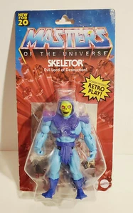 Figura de acción con tarjeta esqueleto Mattel Motu 2019 retro - Imagen 1 de 6
