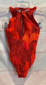 Gottex Red 1 Pc Swimsuit Size 8  - Picture 1 of 7