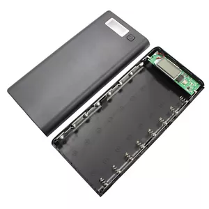Power Bank DIY Case Battery 8x 18650 Fast Charger Box Shell Kit No Battery Cells - Picture 1 of 3