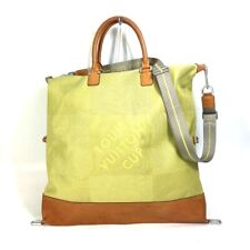 LOUIS VUITTON M80633 Damier Geant LVCUP 2WAY Shoulder Bag Canvas/Leather yellow