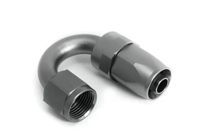 Alu Fitting Dash 4 / -4 AN / JIC 4 Anschluss 180° Titangrau eloxiert - Picture 1 of 5