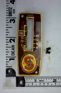 SINGER NÄHMASCHINE: Modell 404 Stichlänge Lünette mit Schrauben NUR TEIL - Bild 1 von 2