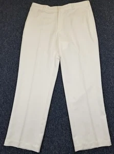 NIKE Golf Pants Men's 36x30 White Dri-Fit Athletic Active Wear Performance - Picture 1 of 12
