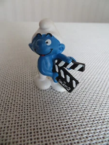 Schlumpf - Schlumpf mit Klappe - Peyo - Schleich - alt - Bild 1 von 4
