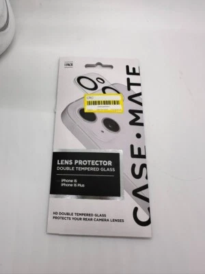 Case-Mate Apple iPhone 15/iPhone 15 Plus Lens Protector - Clear - Image 1 of 2