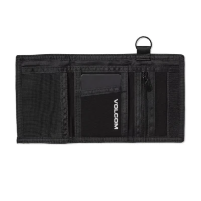 Volcom Men's Stone Trifold Wallet, Black - NEW! - Image 1 of 3