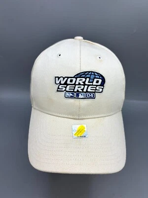 2004 World Series MLB Baseball Cap One Size White Cotton Hat Twins Enterprises  - Image 1 of 4