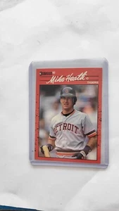 1990 Donruss  Detroit Tigers Mike Heath card # 209 - Photo 1 sur 2