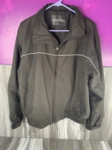 Zorrel Lightweight Jacket / Wind Breaker Mens Medium Black - Picture 1 of 3