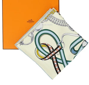 Unused w/box HERMES Carre 90 Grand Tralala Silk Scarf 90cm Rare - Picture 1 of 13