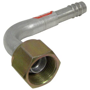 AJUSTE DE AIRE ACONDICIONADO DE PÚAS, EMPUJE, ANILLO TÓRICO HEMBRA, TUERCA DE 90 GRADOS #12, MANGUERA #10 35-11526 - Imagen 1 de 1