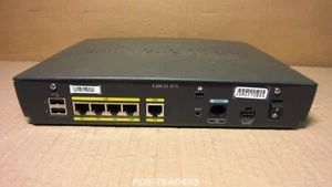 Cisco 871 Integrated Services Router VPN Pass-Thru Firewall DHCP Server EXCL PSU - Afbeelding 1 van 2