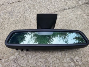 97-02 Mercedes R129 SL500 Rear View Mirror Black Firm Adjustment No Wobble - Picture 1 of 4