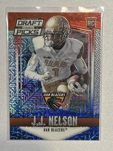 2015 J.J. Nelson Red,White & Blue Mojo Panini Prizm Draft Picks[06/25][#188] - Picture 1 of 2