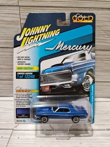 Johnny Lightning 1:64 Diecast 1969 Mercury Cougar Eliminator Bright Blue Poly - Picture 1 of 2