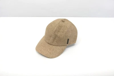 Gorra de béisbol Brunello Cucinelli para mujer lurex dorado brillante con cuentas M W242 nueva con etiquetas Foto 1 de 4