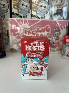 POP MART MONSTERS Labubu Coca Cola Serie versiegelte Blindbox Figur AUTHENTISCH - Bild 1 von 7