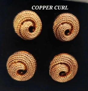 MAGNETIC NUMBER Pins "COPPER CURL" by Ornaments NIB Horse Show - Picture 1 of 3