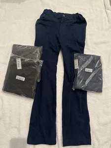 Coccoli Boys Stretch Pant - 3 Gray 2 Navy - New - Size 10 - Picture 1 of 3