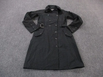 Chaqueta Columbia Mujer Estampado M Exterior Senderismo Gabardina Cinturón Guisante Titanio Foto 1 de 4