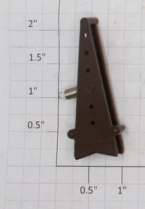Atlas 6099-7 HO Gauge Brown Remote Track Switch Machine Lever Link with Spring - Picture 1 of 1