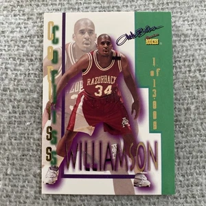 1995 Signature Rookies Autobilia #13 Corliss Williamson Arkansas Razorbacks - Picture 1 of 2