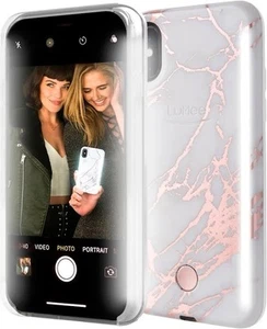 ⚡️LuMee Duo Instafame Influencer Phone Case Side/Back Light Selfies For Apple - Picture 1 of 2