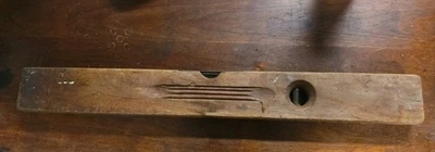 Vintage Pat. OCT 29, 1912 Disston & Sons Wood Brass 26" Wood Level - Image 1 of 4