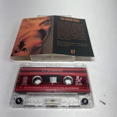 Insane  Clown Posse The Terror Wheel 1994 Cassette Red Tape Tested - Image 1 of 4