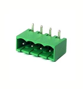 10pc Header for Pluggable Terminal Block 5EHDRC-04P 4P 90° 15A 300V P=5mm DINKLE - Picture 1 of 6