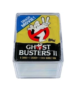 1989 Topps Ghostbusters 2 Movie Complete Base Card Set #1-88 + X11 Stickers NM! - Picture 1 of 10