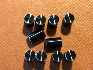 10 New Marantz BLACK Button Cover Knobs for Switch Vintage Receiver Pushbuttons - Picture 1 of 5