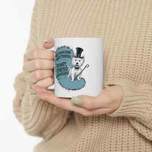 West Highland White Terrier (Westie) Ceramic Mug Cup, Dog Lover Gift Coffee - Picture 1 of 7