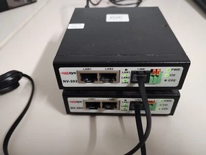 Netsys NV-202 (ALL-MC115VDSL) VDSL2-Line Extender CO/CPE 100Mb/s 2 Stück=1 Paar - Bild 1 von 3