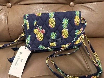 NUEVO CON ETIQUETAS PULSERA BANDOLERA VERA BRADLEY RFID 3 EN 1 - "Fiesta Tucán" Foto 1 de 4