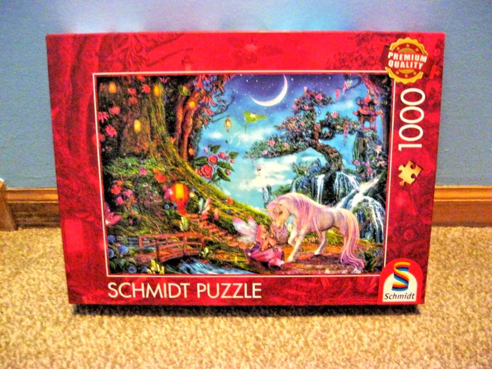 SCHMIDT 1000 WHERE UNICORN & ELF SAY GOODNIGHT AIMEE STEWART 2025 ¡NUEVO EN STOCK!! Foto 1 de 4